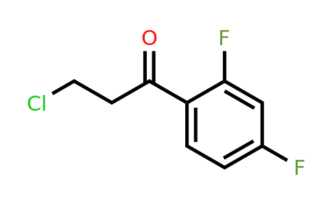 184099-84-1 | 3-Chloro-2',4'-difluoropropiophenone