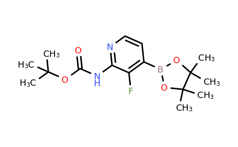 1844896-23-6 | tert-Butyl (3-fluoro-4-(4,4,5,5-tetramethyl-1,3,2-dioxaborolan-2-yl)pyridin-2-yl)carbamate