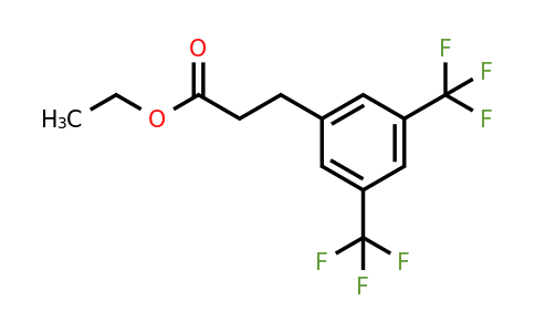 184969-50-4 | Ethyl (3,5-bis(trifluoromethyl)phenyl)propanoate