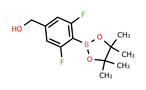1857323-39-7 | (3,5-DIFLUORO-4-(4,4,5,5-TETRAMETHYL-1,3,2-DIOXABOROLAN-2-YL)PHENYL)METHANOL