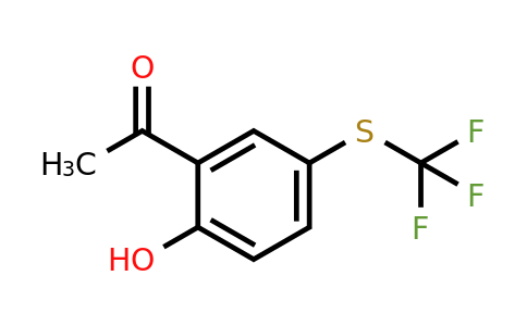 2'-Hydroxy-5'-(trifluoromethylthio)acetophenone