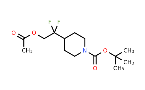 1864073-07-3 | tert-Butyl 4-(2-acetoxy-1,1-difluoroethyl)piperidine-1-carboxylate