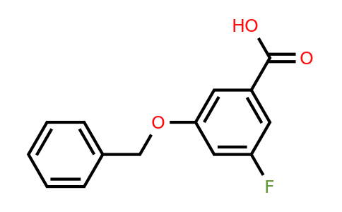 186584-74-7 | 3-(Benzyloxy)-5-fluorobenzoic acid