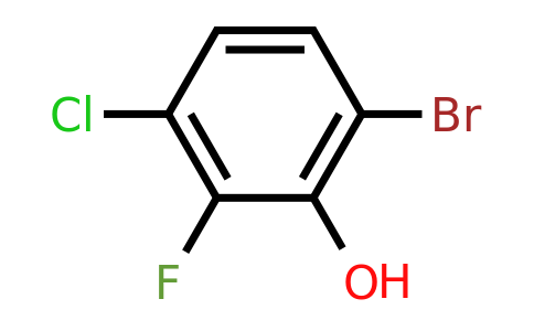 186590-40-9 | 6-Bromo-3-chloro-2-fluorophenol