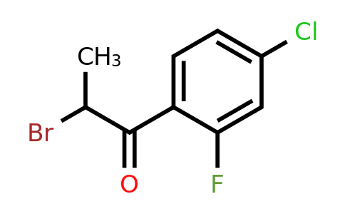 186685-47-2 | 2-Bromo-4'-chloro-2'-fluoropropiophenone