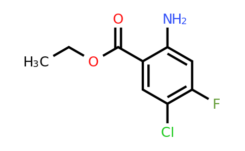 1869938-65-7 | 2-Amino-5-chloro-4-fluoro-benzoic acid ethyl ester
