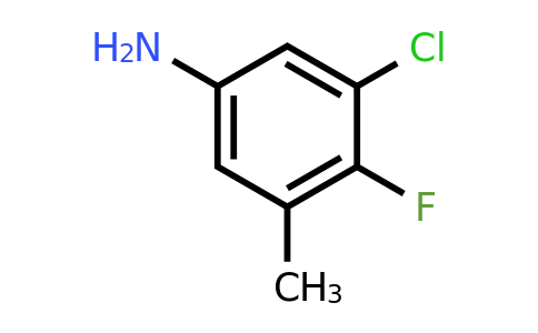 187929-77-7 | 3-Chloro-4-fluoro-5-methylaniline