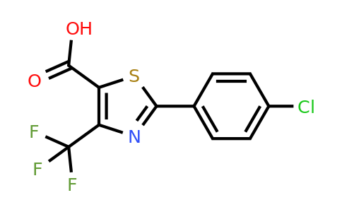 187998-87-4 | 2-(4-Chlorophenyl)-4-(trifluoromethyl)thiazole-5-carboxylic acid