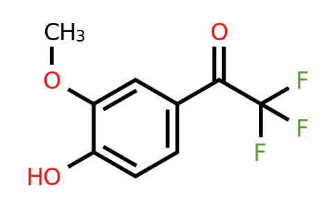 188194-66-3 | 2,2,2-Trifluoro-1-(4-hydroxy-3-methoxyphenyl)ethanone