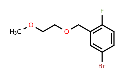 188723-93-5 | 4-Bromo-1-fluoro-2-((2-methoxyethoxy)methyl)benzene