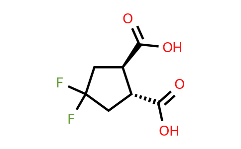 1903836-56-5 | trans-4,4-difluorocyclopentane-1,2-dicarboxylic acid