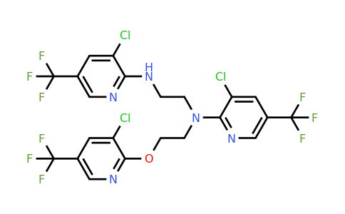 190437-59-3 | 3-Chloro-N-(2-{[3-chloro-5-(trifluoromethyl)pyridin-2-yl]amino}ethyl)-N-(2-{[3-chloro-5-(trifluoromethyl)pyridin-2-yl]oxy}ethyl)-5-(trifluoromethyl)pyridin-2-amine