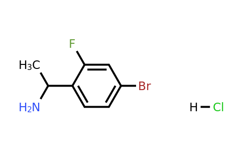 1909319-65-8 | 1-(4-Bromo-2-fluorophenyl)ethanamine hydrochloride