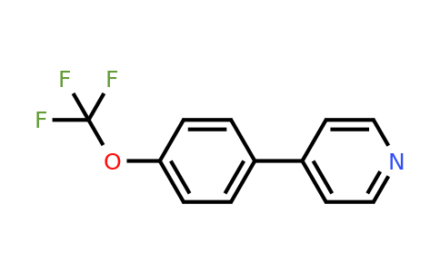 191602-61-6 | 4-(4-(Trifluoromethoxy)phenyl)pyridine