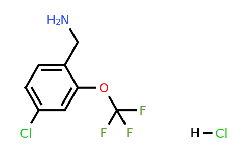 1923069-30-0 | (4-Chloro-2-(trifluoromethoxy)phenyl)methanamine hydrochloride