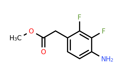 192650-56-9 | Methyl 4-amino-2,3-difluorophenylacetate
