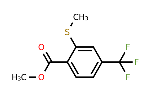 192805-69-9 | Methyl 2-(methylthio)-4-(trifluoromethyl)benzoate