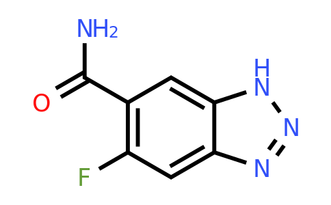 1928770-05-1 | 5-Fluoro-1H-benzo[d][1,2,3]triazole-6-carboxamide