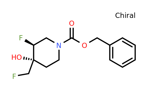 1932776-83-4 | Cis-benzyl 3-fluoro-4-(fluoromethyl)-4-hydroxypiperidine-1-carboxylate