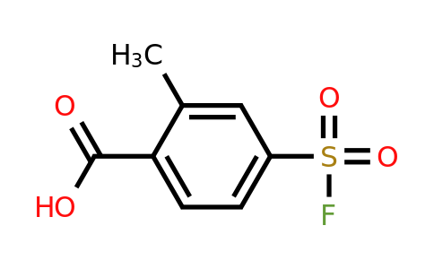 1934400-55-1 | 4-(Fluorosulfonyl)-2-methylbenzoic acid
