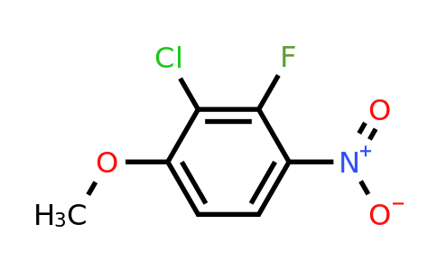 1935267-43-8 | 2-Chloro-3-fluoro-1-methoxy-4-nitrobenzene