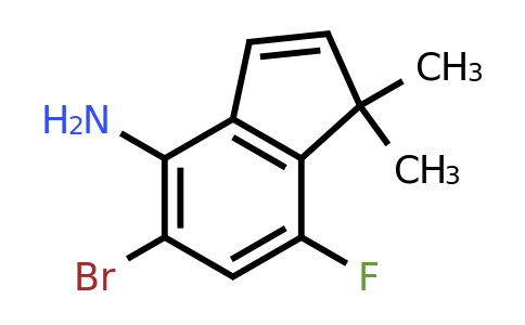 1935388-77-4 | 5-Bromo-7-fluoro-1,1-dimethyl-1H-inden-4-amine