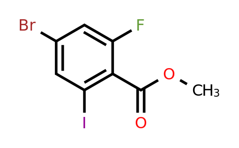 1935413-12-9 | Methyl 4-bromo-2-fluoro-6-iodobenzoate
