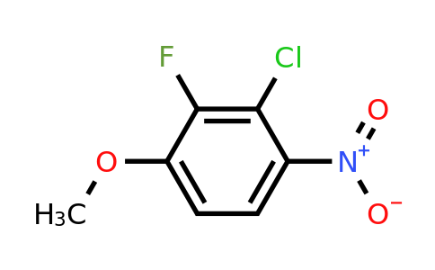 1936126-55-4 | 2-Chloro-3-fluoro-4-methoxy-1-nitrobenzene