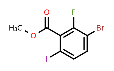 1936253-89-2 | Methyl 3-bromo-2-fluoro-6-iodobenzoate