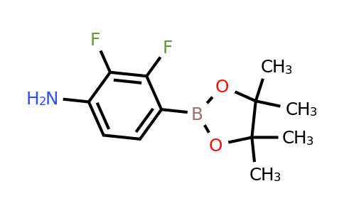1937236-09-3 | 2,3-Difluoro-4-(4,4,5,5-tetramethyl-1,3,2-dioxaborolan-2-yl)aniline