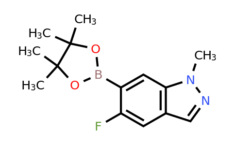 1939174-65-8 | 5-Fluoro-1-methyl-6-(4,4,5,5-tetramethyl-1,3,2-dioxaborolan-2-yl)-1H-indazole