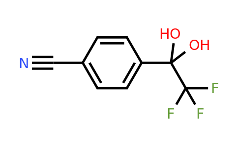 193954-48-2 | 4-(2,2,2-Trifluoro-1,1-dihydroxyethyl)benzonitrile