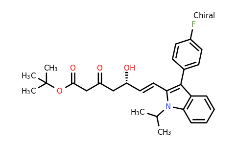 194934-95-7 | (S,E)-tert-Butyl 7-(3-(4-fluorophenyl)-1-isopropyl-1H-indol-2-yl)-5-hydroxy-3-oxohept-6-enoate