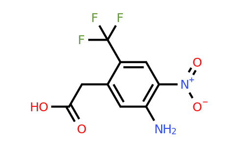 1951438-83-7 | 2-(5-Amino-4-nitro-2-(trifluoromethyl)phenyl)acetic acid