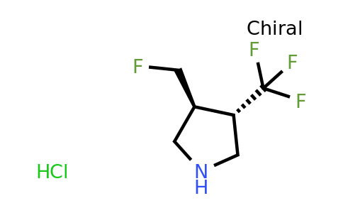 1951439-06-7 | Trans-3-(fluoromethyl)-4-(trifluoromethyl)pyrrolidine hydrochloride