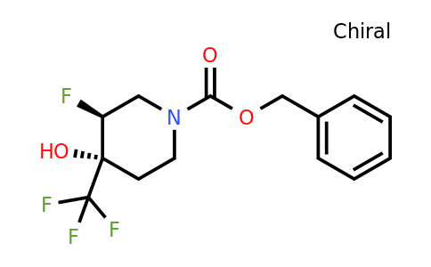 1951439-26-1 | Cis-benzyl 3-fluoro-4-hydroxy-4-(trifluoromethyl)piperidine-1-carboxylate