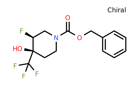 1951441-27-2 | trans-benzyl 3-fluoro-4-hydroxy-4-(trifluoromethyl)piperidine-1-carboxylate