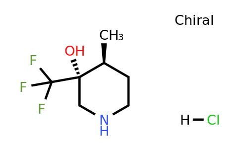1951444-38-4 | Cis-4-methyl-3-(trifluoromethyl)piperidin-3-ol hydrochloride