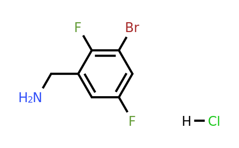 1956310-40-9 | (3-Bromo-2,5-difluorophenyl)methanamine hydrochloride