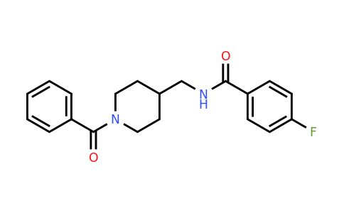 1956324-58-5 | N-((1-Benzoylpiperidin-4-yl)methyl)-4-fluorobenzamide