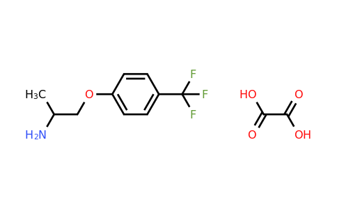 1956325-35-1 | 1-(4-(Trifluoromethyl)phenoxy)propan-2-amine oxalate
