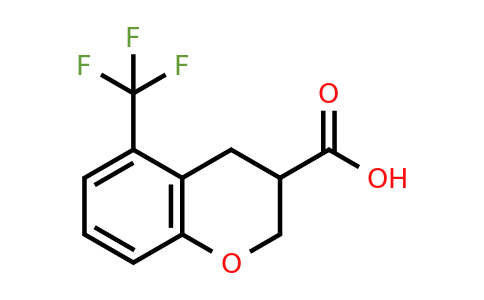 5-(Trifluoromethyl)chroman-3-carboxylic acid