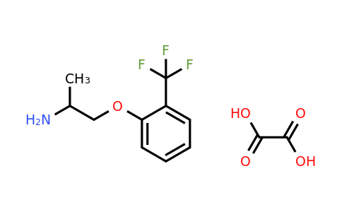 1956335-54-8 | 1-(2-(Trifluoromethyl)phenoxy)propan-2-amine oxalate