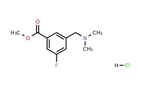 1956354-84-9 | Methyl 3-((dimethylamino)methyl)-5-fluorobenzoate hydrochloride