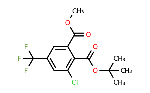 1956365-76-6 | 2-tert-Butyl 1-methyl 3-chloro-5-(trifluoromethyl)phthalate