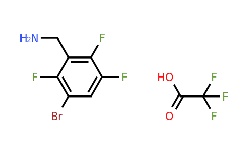 1956377-81-3 | (3-Bromo-2,5,6-trifluorophenyl)methanamine 2,2,2-trifluoroacetate