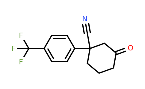 1956386-16-5 | 3-Oxo-1-(4-(trifluoromethyl)phenyl)cyclohexanecarbonitrile