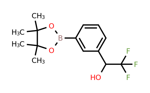 1970977-56-0 | 2,2,2-Trifluoro-1-(3-(4,4,5,5-tetramethyl-1,3,2-dioxaborolan-2-yl)phenyl)ethanol