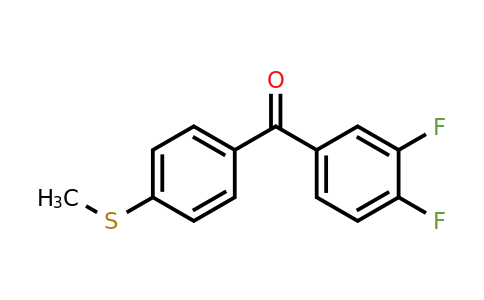 197439-06-8 | 3,4-Difluoro-4'-(methylthio)benzophenone