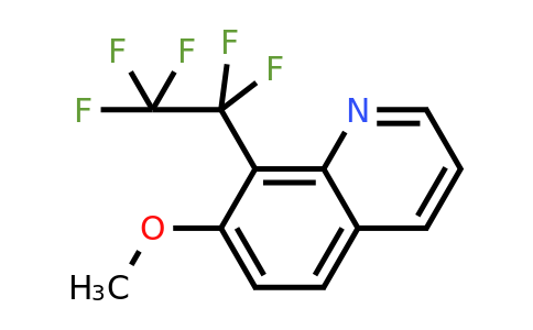 7-Methoxy-8-(pentafluoroethyl)quinoline
